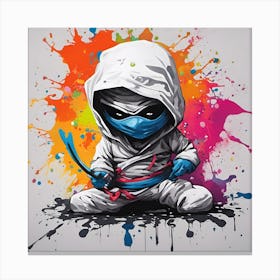 Ninja Baby Canvas Print