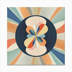 Whirling Geometry_#7 Canvas Print