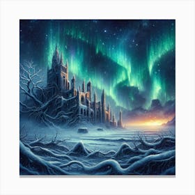 Frozen Echoes 25 Canvas Print