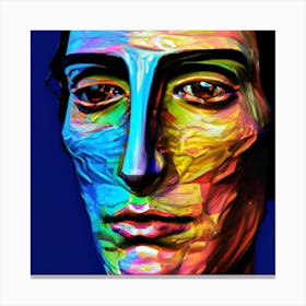 Portrait Of A Man Canvas Print