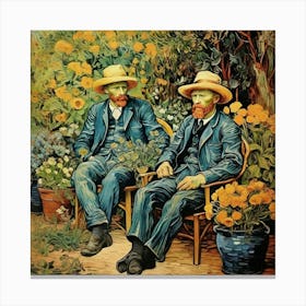 In The Garden Van Gogh Wall Art 2 Art Print 0 Canvas Print