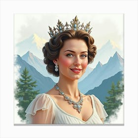 Young Queen Canvas Print