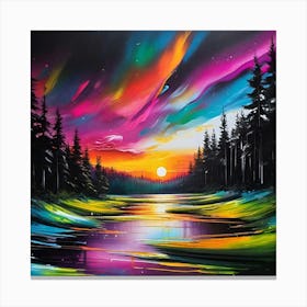 Aurora Borealis 66 Canvas Print