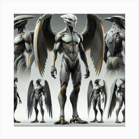 Alien Concept Art Canvas Print