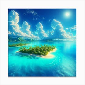 Serene Seascape Canvas Print