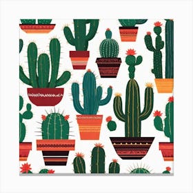 Cactus 76 Canvas Print