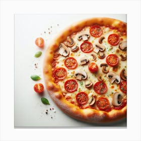 Pizza76 Canvas Print