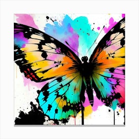 Colorful Butterfly 111 Canvas Print