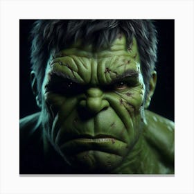 Incredible Hulk 3 Canvas Print