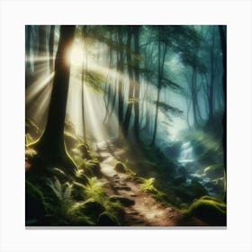 Forest Path 9 Canvas Print