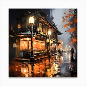 China Town 8 Canvas Print