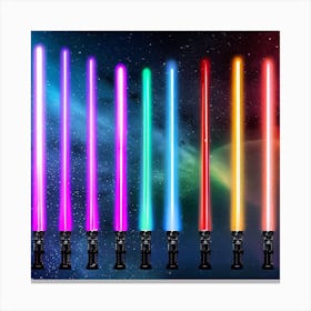 Star Wars Lightsabers Canvas Print