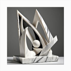 Abstract Sculpture 29 Canvas Print