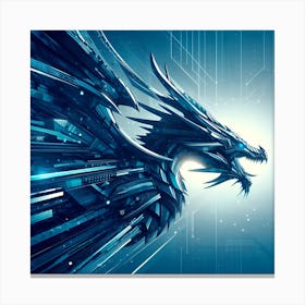 Dragon Design 5 Canvas Print