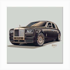 Rolls Royce Phantom Canvas Print