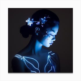 Glow In The Dark Canvas Print