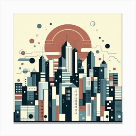 Cityscape 11 Canvas Print