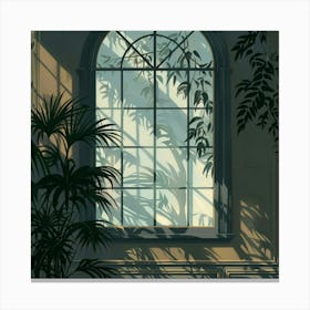 Window In A Room Canvas Print