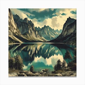 Calm Cascades 9 Canvas Print