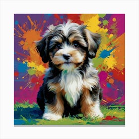 Havanese Puppy Canvas Print