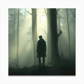 The Silent Hiker Canvas Print