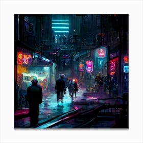 Cyberpunk 3 Canvas Print