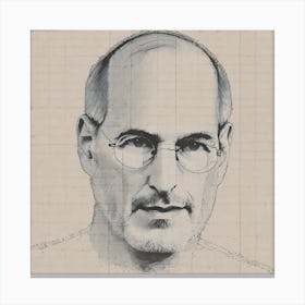Steve Jobs 156 Canvas Print