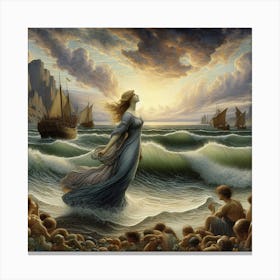 Mermaid 16 Canvas Print