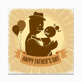 Happy Father'S Day 10 Canvas Print