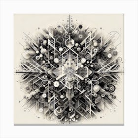 Abstract Geometric Design 3 Canvas Print