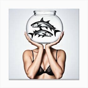 Fish Bowl 15 Canvas Print