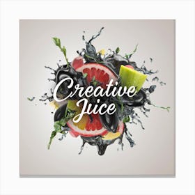 Creative Juice Canvas Print