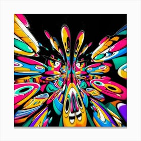 Abstract Psychedelic Art 38 Lienzo