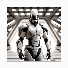 Futuristic Robot 109 Canvas Print