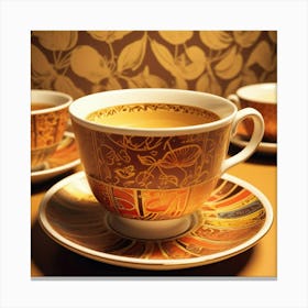 Tea Art 409 Canvas Print