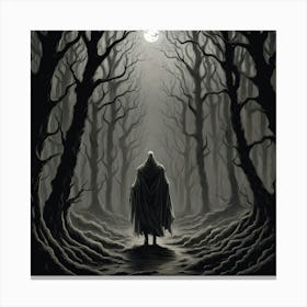 Dark Forest 10 Canvas Print