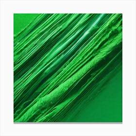 Green Paint Canvas Print