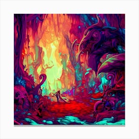 Fables In Flux Canvas Print