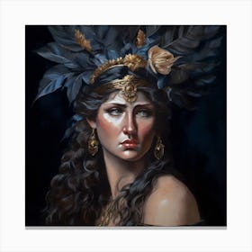 Greek Goddess 20 Canvas Print