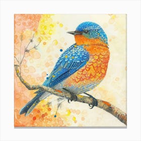 Bluebird 7 Canvas Print