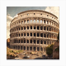 Rome Italy 1 Canvas Print