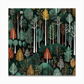 Autumn Forest Canvas Print