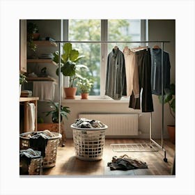 Laundry Room 1 Canvas Print