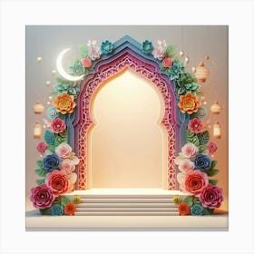 Islamic Ramadan 16 Canvas Print