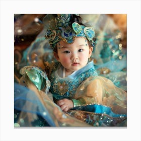 Mulan Baby Canvas Print