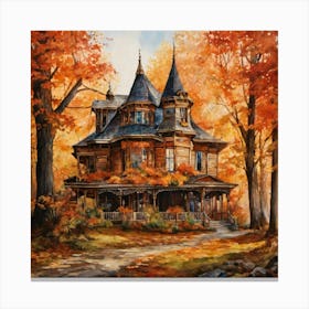 Victorian House Canvas Print