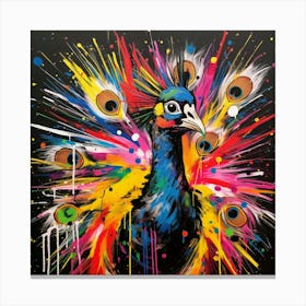 Peacock Canvas Print