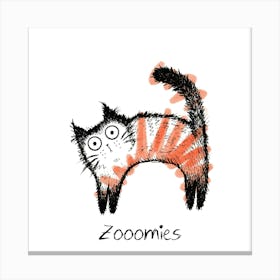 Zoomies Canvas Print