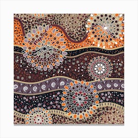 Australia Pattern 01 Canvas Print