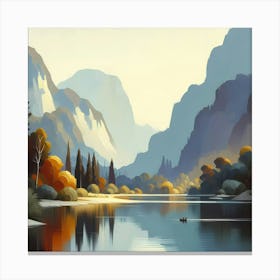 Yosemite Valley Canvas Print